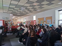 Interventions dans le cadre du projet Jeunes en librairie