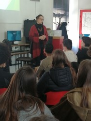 Interventions dans le cadre du projet Jeunes en librairie
